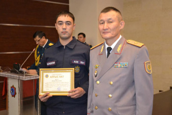 543 спасателей наградили в Астане