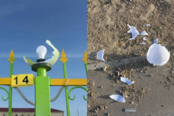 Фотография к новости: Двое подростков разбили 38 фонарей в Кызылорде