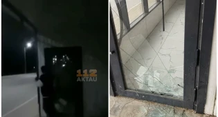 Разбившего стеклянную остановку подростка разыскивает полиция в Актау