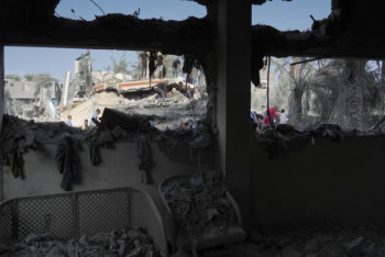 Фотография к новости: Число погибших палестинцев в секторе Газа достигло 4,6 тысячи