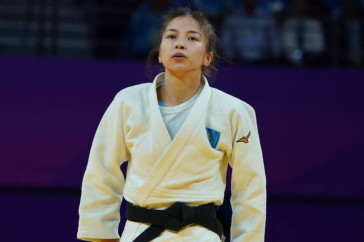 Фотография к новости: Дзюдоистка из Казахстана стала чемпионкой Азиатских пара игр