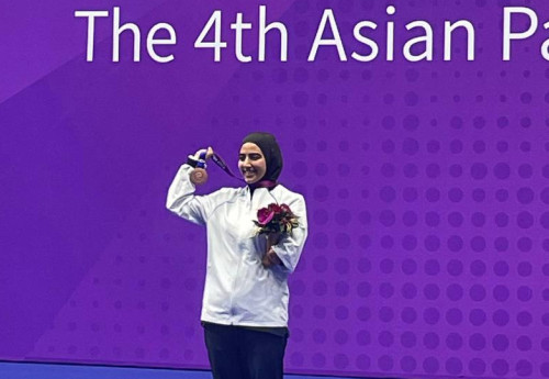 Фотография к новости: Казахстанская таеквондистка стала бронзовым призёром Азиатских пара игр