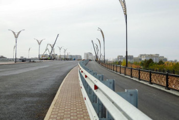 Движение по новому мосту Тәуелсіздік откроют 30 октября в Астане