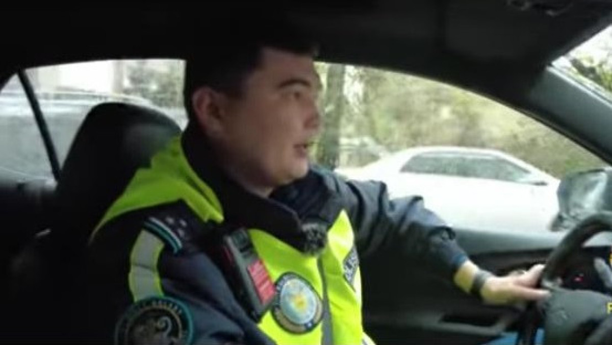 скриншот с видео/polisia.kz