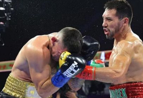 Фотография к новости: Жанибек Алимханулы "похоронил" карьеру непобеждённого боксёра