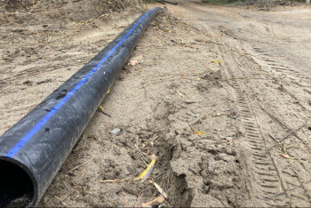 Фотография к новости: Скандал из-за прокладки водопровода разгорелся в Семее