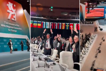 Фотография к новости: Представители здравоохранения 53 стран мира станцевали Кара жорга