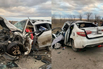 Три человека погибли в ДТП на трассе Самара – Шымкент