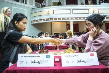 Фотография к новости: Бибисара Асаубаева взяла верх над чемпионкой мира