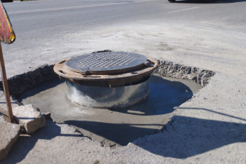 Новый тип канализационных люков устанавливают в Алматы