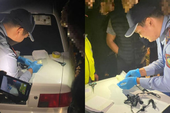 Фотография к новости: Мефедрон в особо крупном размере нашли у жителя Шымкента