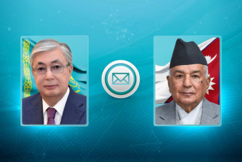 Фотография к новости: Токаев выразил соболезнования президенту Непала