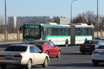11 новых автобусов добавили на семи маршрутах в Астане
