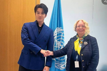 Димаш Кудайберген встретился с главой Женевского отделения ООН