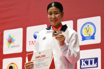 Фотография к новости: Казахстанские каратисты завоевали 24 медали на чемпионате Азии