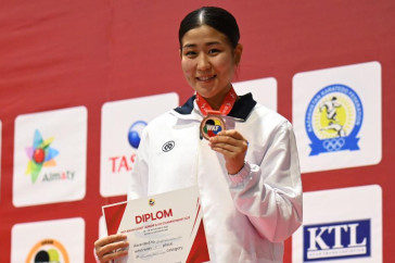 Фотография к новости: Казахстанские каратисты завоевали 24 медали на чемпионате Азии