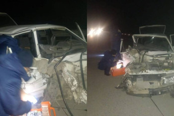 Фотография к новости: Оба водителя погибли в ДТП в Павлодарской области