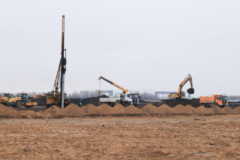 Фотография к новости: Строительство завода полного цикла по производству автомобилей Kia запустили в Костанае