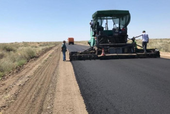 Фотография к новости: В Жамбылской области отремонтируют около 800 км автодорог