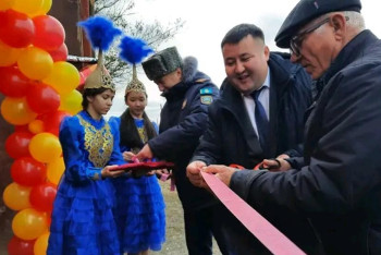 Фотография к новости: Ещё один пожарный пост открыли в области Абай