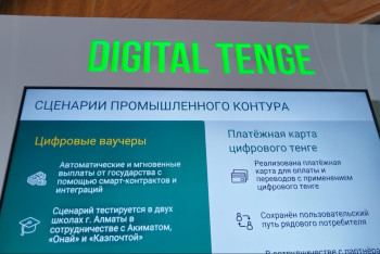 Фотография к новости: Кто уже сейчас может воспользоваться цифровым тенге, рассказали в Нацбанке