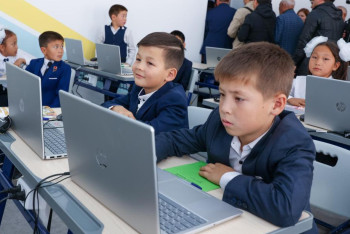 Новую школу открыли в одном из сёл Жамбылской области