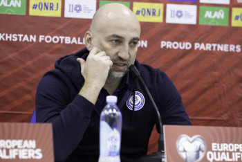 Фотография к новости: Желание одно – победить: тренер сборной Казахстана о матче с Сан-Марино