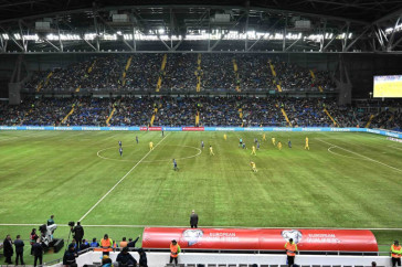 Фотография к новости: Казахстан выиграл матч отбора на Евро-2024 у Сан-Марино