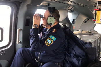 Фотография к новости: В поисках семилетней Миланы в Павлодарской области задействовали вертолёт