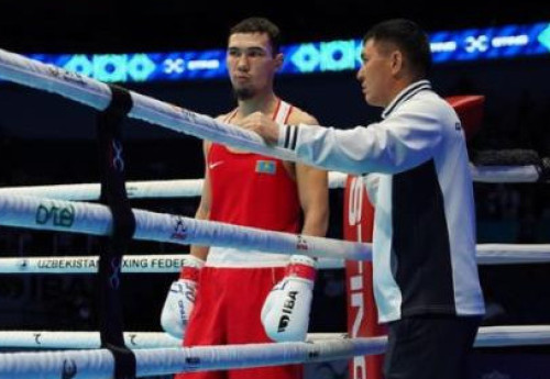 Фотография к новости: Сенсацией завершился бой призёра чемпионата мира по боксу из Казахстана