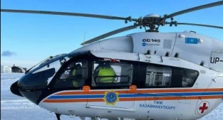 Буран в ЗКО: пропавшего мужчину ищут с помощью вертолёта