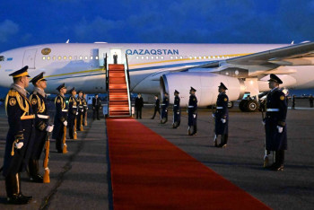 Фотография к новости: Завершился рабочий визит Токаева в Баку