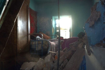 Фотография к новости: Дом пенсионерки разрушился после аварии на коллекторе в Шымкенте