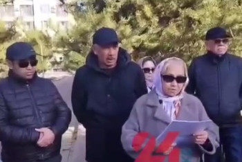 В Бишкеке прошёл митинг против приезда Курманбека Бакиева