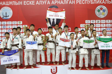 Фотография к новости: В Мангистау проходит Открытый республиканский турнир по дзюдо