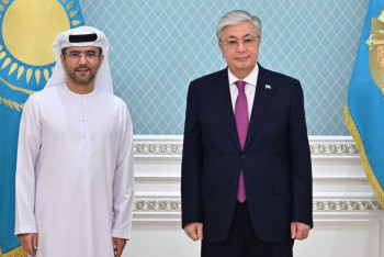 Развитие портов Актау и Курык обсудил Токаев с руководством Abu Dhabi Ports Group