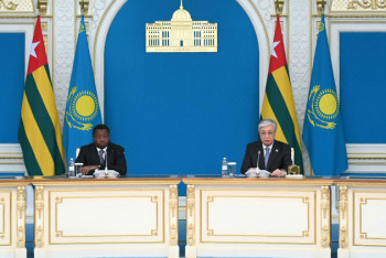 Президенты Казахстана и Того выступили с совместным заявлением