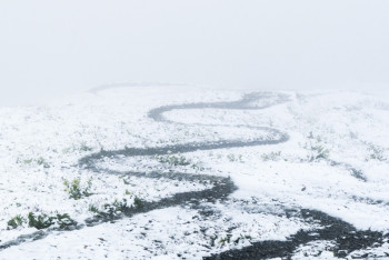 Фотография к новости: Движение ограничили по одной из трасс в ЗКО из-за непогоды