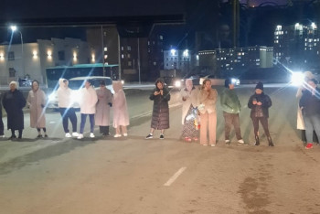 За перекрытие дороги в ходе протеста в Актау наказали пятерых горожан