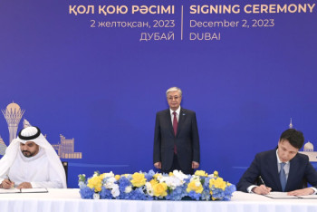 Фотография к новости: Ветровая электростанция и природный уран: Какие документы подписал Казахстан на саммите в Дубае