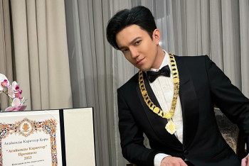 Фотография к новости: Димашу Кудайбергену вручили престижную премию в Сербии