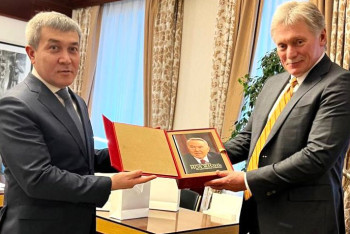 Назарбаев передал Путину свою новую книгу