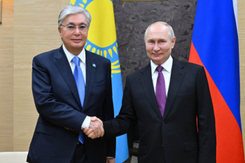 Фотография к новости: Путин анонсировал встречу с Токаевым на саммите ЕАЭС и СНГ