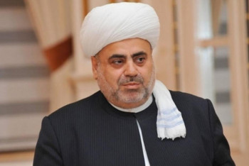 Фотография к новости: Аида Балаева встретилась с председателем управления мусульман Кавказа