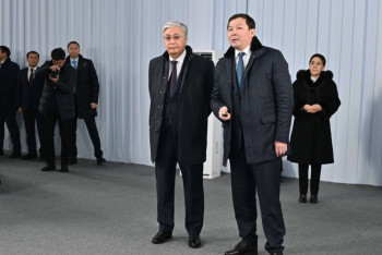 Фотография к новости: Предприниматели Актюбинской области презентовали Токаеву свои проекты