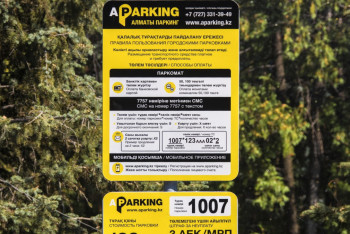 Акимат Алматы автоматизирует парковки города