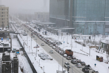 Фотография к новости: Движение ограничили на 14 участках автодорог в СКО