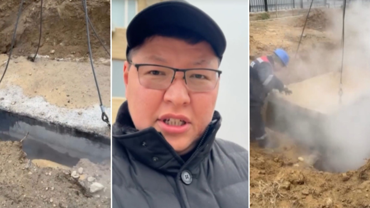 Кадры видео пресс-службы  акимата Актау