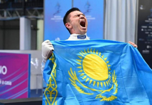 Фотография к новости: Казахстан стал шестым на этапе Кубка мира по фехтованию