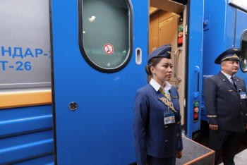 Фотография к новости: Курсирование пяти поездов отменили из-за ЧС в Жамбылской области